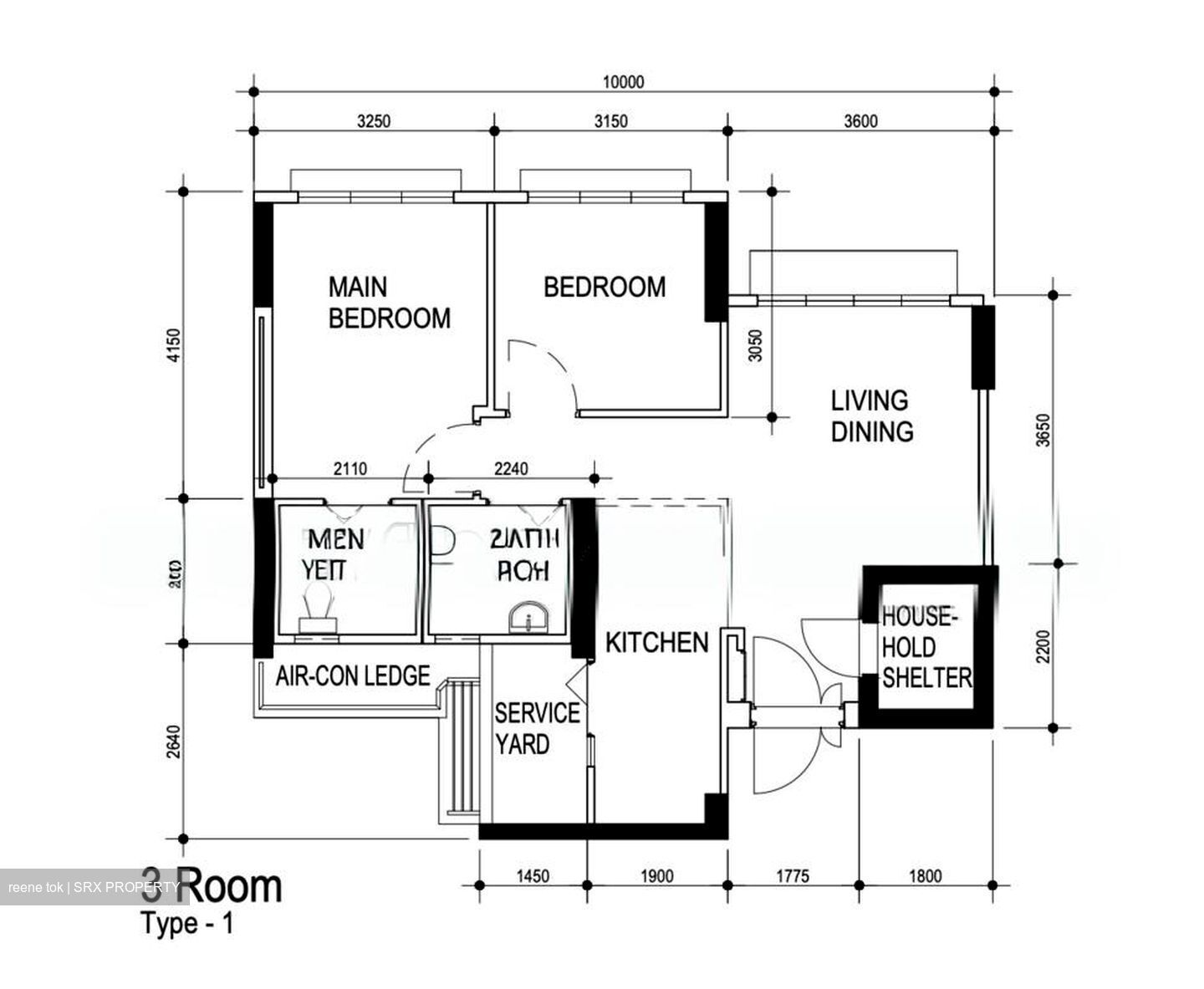 Blk 467A West Plains @ Bukit Batok (Bukit Batok), HDB 3 Rooms #549342351